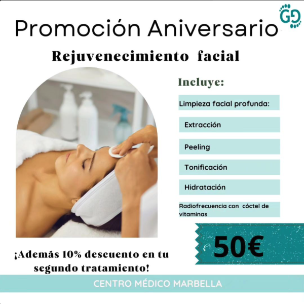 Promoción Aniversario medicina estética